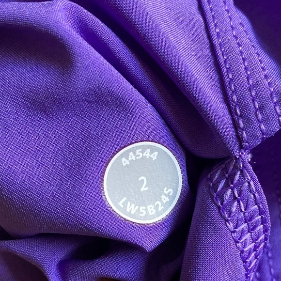 Lululemon Om pant (Power Purple) high rise, 25" swift lightweight parachute pant - Picture 7 of 8